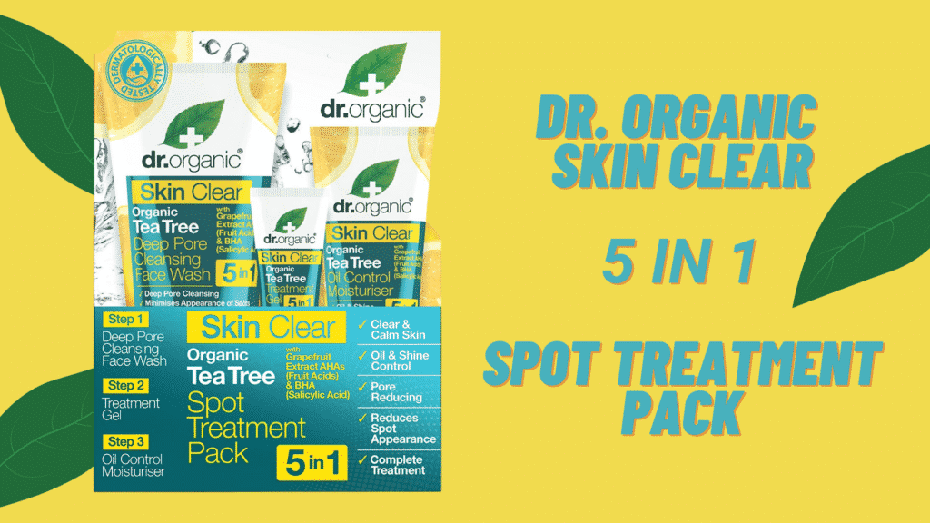 dr organic spot treatment pack